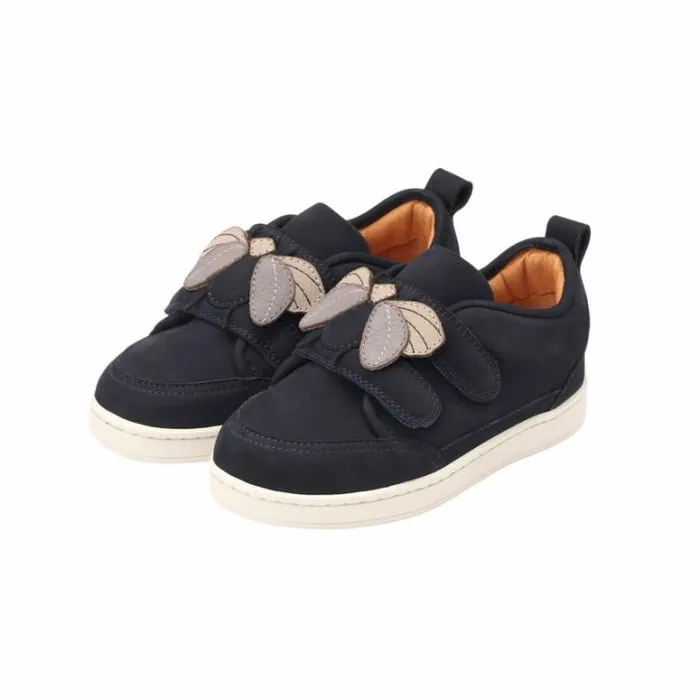 Donsje Amsterdam Sneakers Boys Kien Sneakers Navy Nubuck