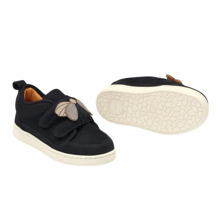 Donsje Amsterdam Sneakers Boys Kien Sneakers Navy Nubuck