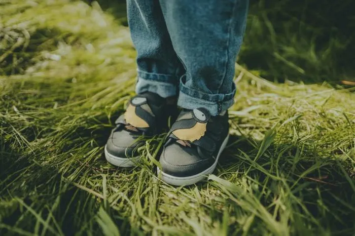 Donsje Amsterdam Sneakers Boys Kien Sneakers Petrol Leather