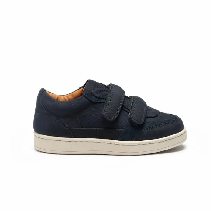 Donsje Amsterdam Sneakers Boys Meyo Sneakers Navy Betting Leather
