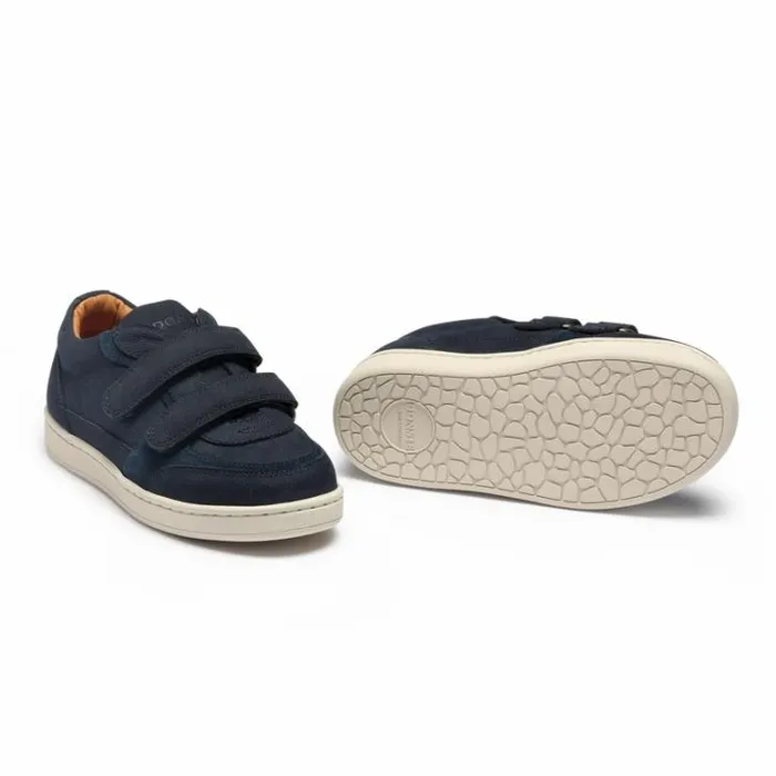 Donsje Amsterdam Sneakers Boys Meyo Sneakers Navy Betting Leather