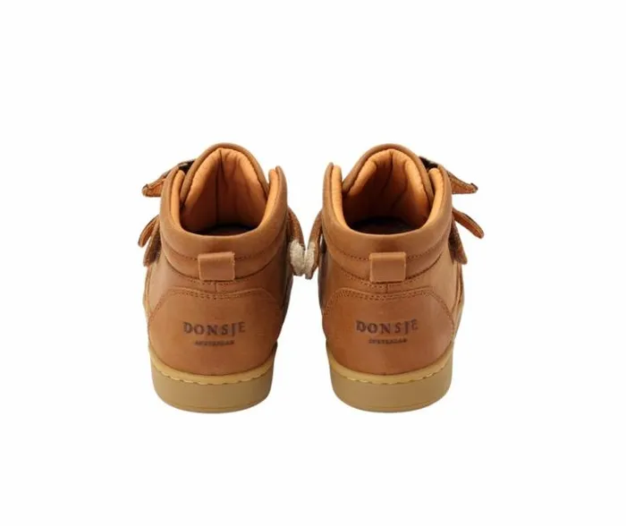 Donsje Amsterdam Sneakers Girls Clo Fudge Leather