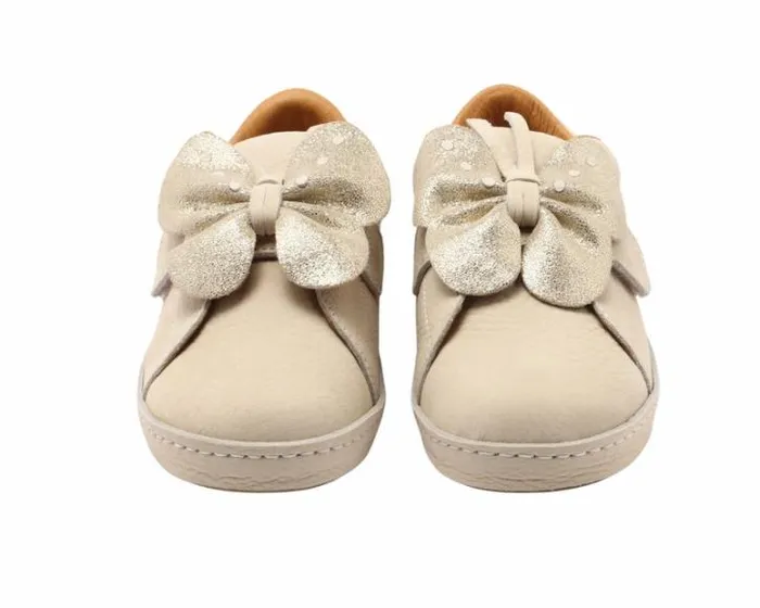 Donsje Amsterdam Sneakers Girls Tettie Cream Betting Leather