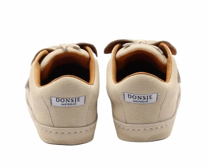 Donsje Amsterdam Sneakers Girls Tettie Cream Betting Leather