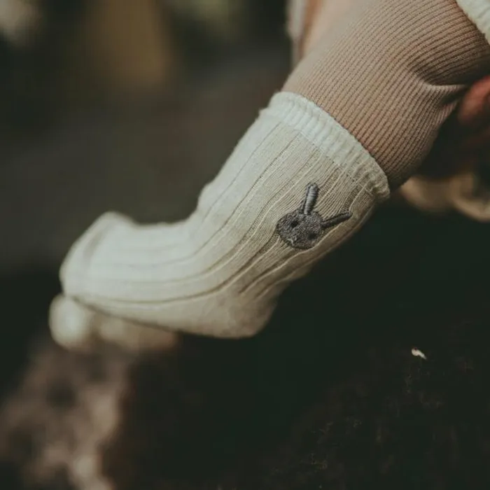 Donsje Amsterdam Socks Boys Bell Socks Warm White