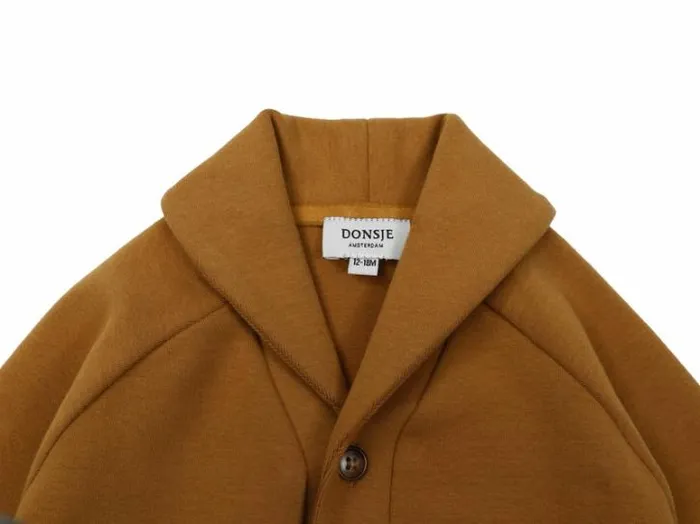 Donsje Amsterdam Sweaters and Cardigans Baby Fieks Cardigan Camel