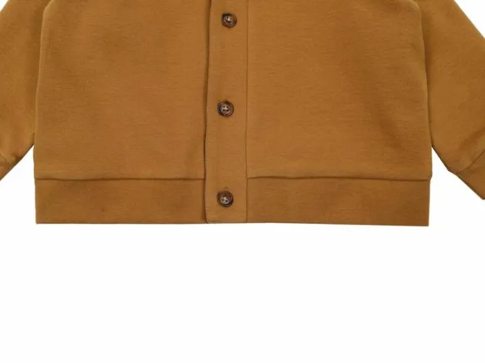 Donsje Amsterdam Sweaters and Cardigans Baby Fieks Cardigan Camel