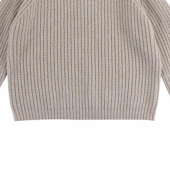 Donsje Amsterdam Sweaters and Cardigans Baby Garie Sweater Soft Sand