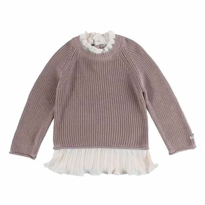 Donsje Amsterdam Sweaters and Cardigans Baby Irene Sweater Lilac