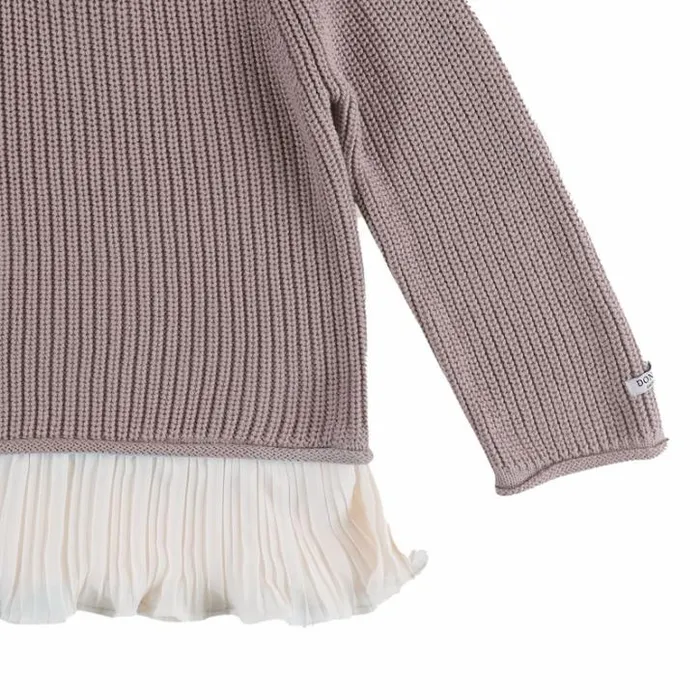 Donsje Amsterdam Sweaters and Cardigans Baby Irene Sweater Lilac
