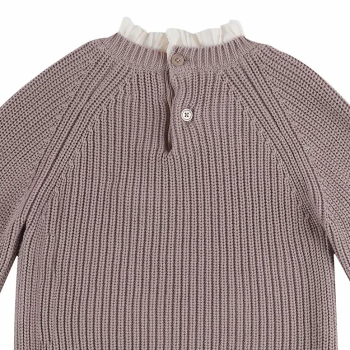 Donsje Amsterdam Sweaters and Cardigans Baby Irene Sweater Lilac