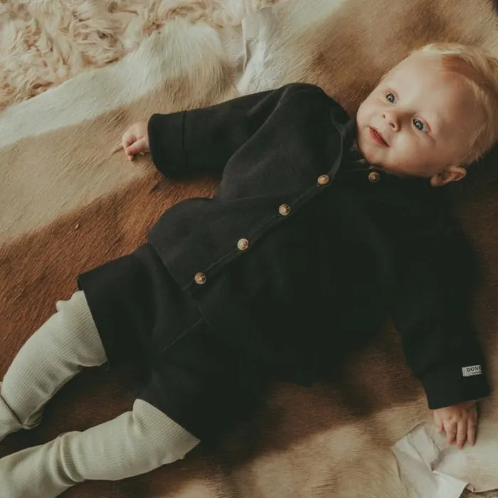 Donsje Amsterdam Sweaters and Cardigans Baby Lobba Cardigan Blue Marine