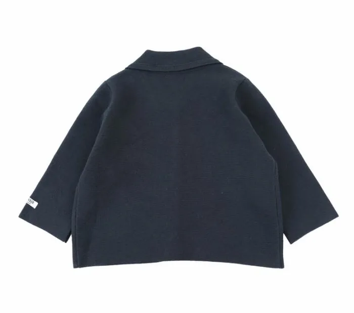 Donsje Amsterdam Sweaters and Cardigans Baby Lobba Cardigan Blue Marine
