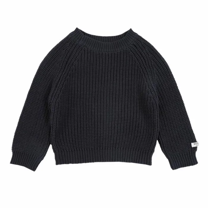 Donsje Amsterdam Sweaters and Cardigans Baby Qade Sweater Dark Spruce