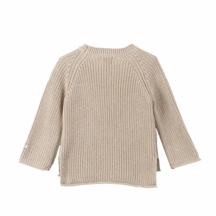 Donsje Amsterdam Sweaters and Cardigans Baby Qtella Sweater Biscotti