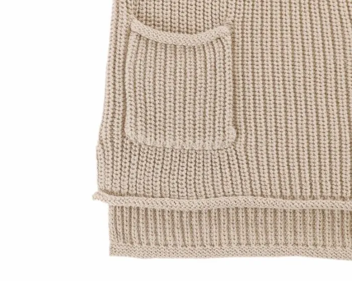 Donsje Amsterdam Sweaters and Cardigans Baby Qtella Sweater Biscotti