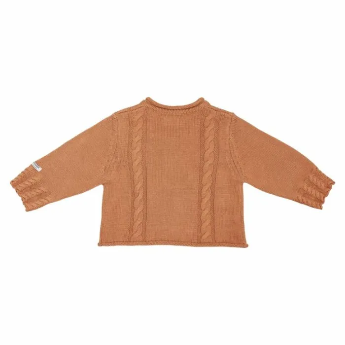 Donsje Amsterdam Sweaters and Cardigans Baby Santi Cardigan Clay