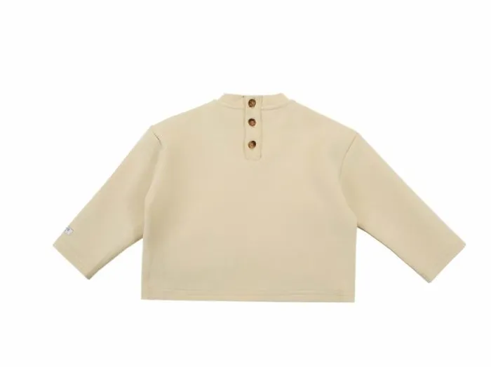 Donsje Amsterdam Sweaters and Cardigans Baby Wies Sweater Biscuit