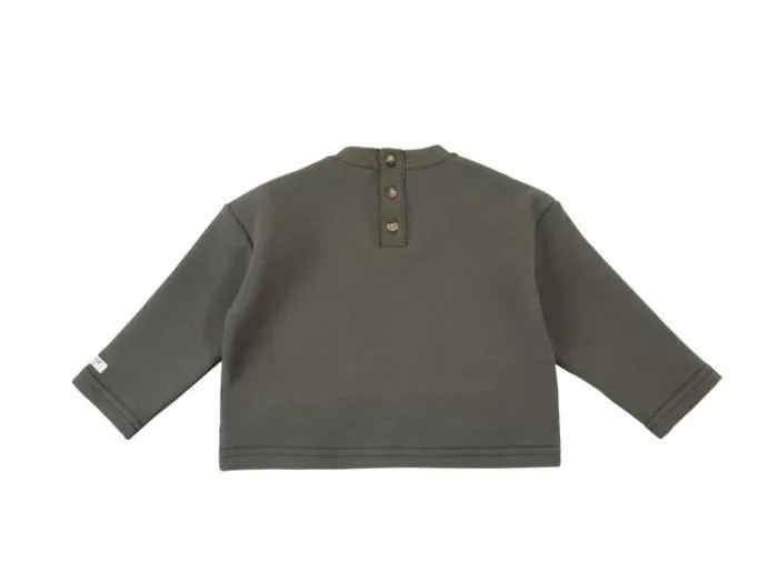 Donsje Amsterdam Sweaters and Cardigans Baby Wies Sweater Forest Green