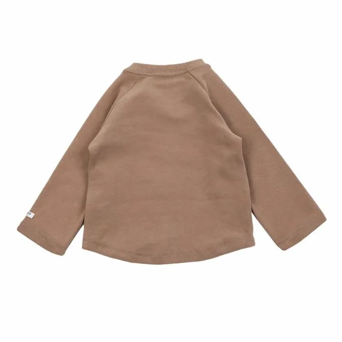 Donsje Amsterdam Sweaters and Cardigans Boys Maas Sweatshirt Mocha