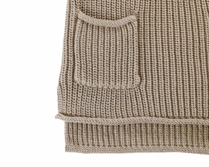 Donsje Amsterdam Sweaters and Cardigans Boys Qtella Sweater Light Taupe