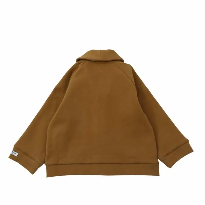 Donsje Amsterdam Sweaters and Cardigans Boys Skief Cardigan Camel