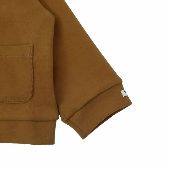 Donsje Amsterdam Sweaters and Cardigans Boys Skief Cardigan Camel