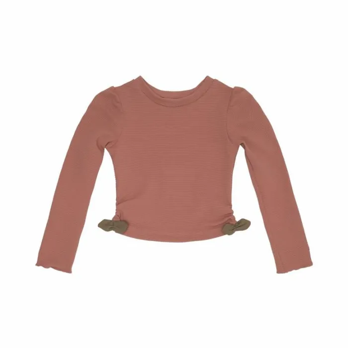 Donsje Amsterdam Swimwear Girls Nia Swim Shirt Old Rose