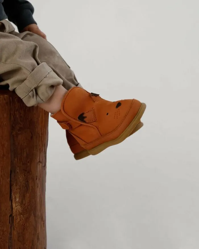 Donsje Amsterdam Toddler Shoes Baby Dubu Classic Shoes Maple Nubuck