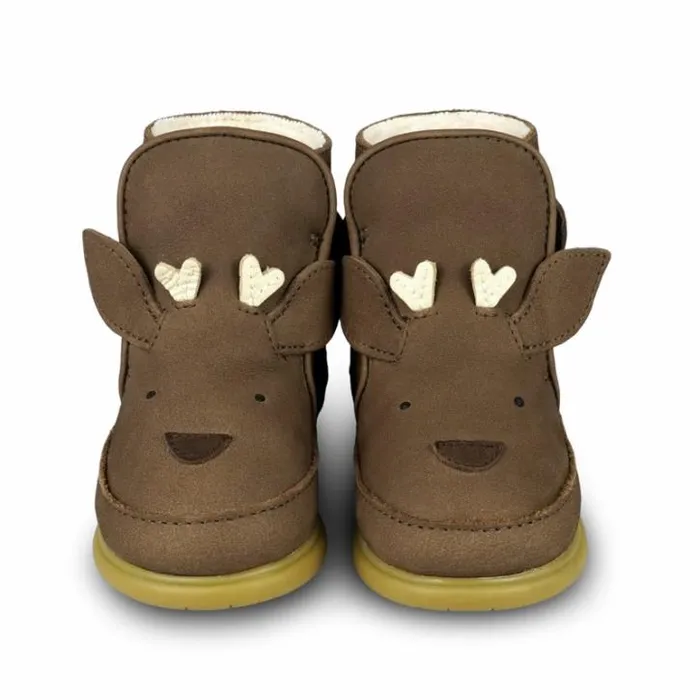 Donsje Amsterdam Toddler Shoes Baby Dubu Special Shoes Hazelnut Nubuck