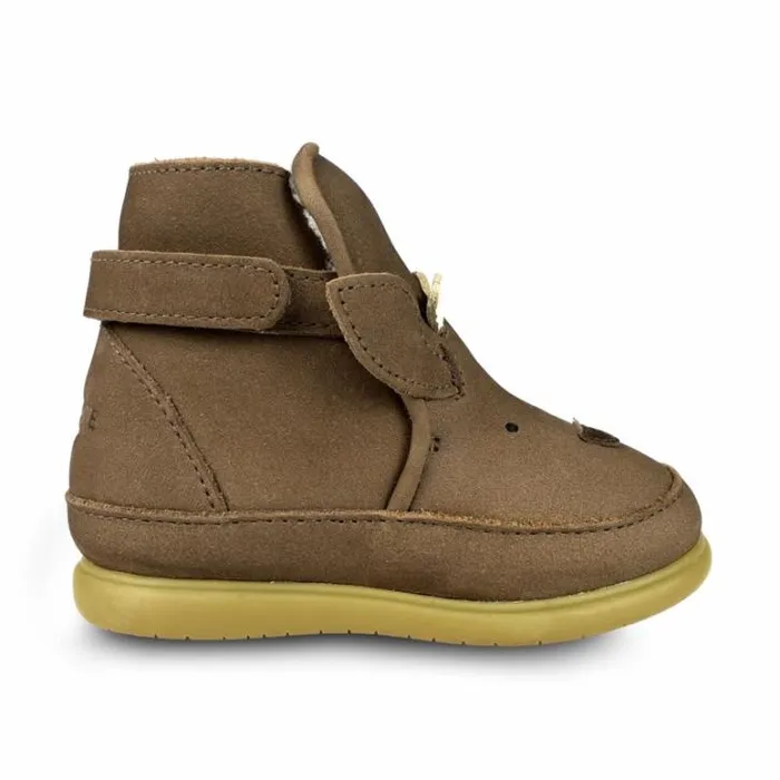 Donsje Amsterdam Toddler Shoes Baby Dubu Special Shoes Hazelnut Nubuck