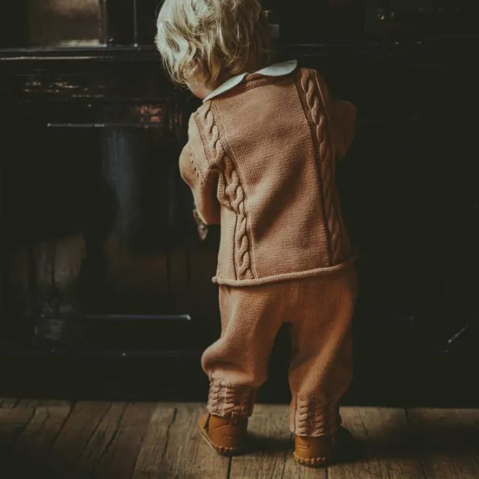 Donsje Amsterdam Trousers and Leggings Baby Icta Trousers Clay