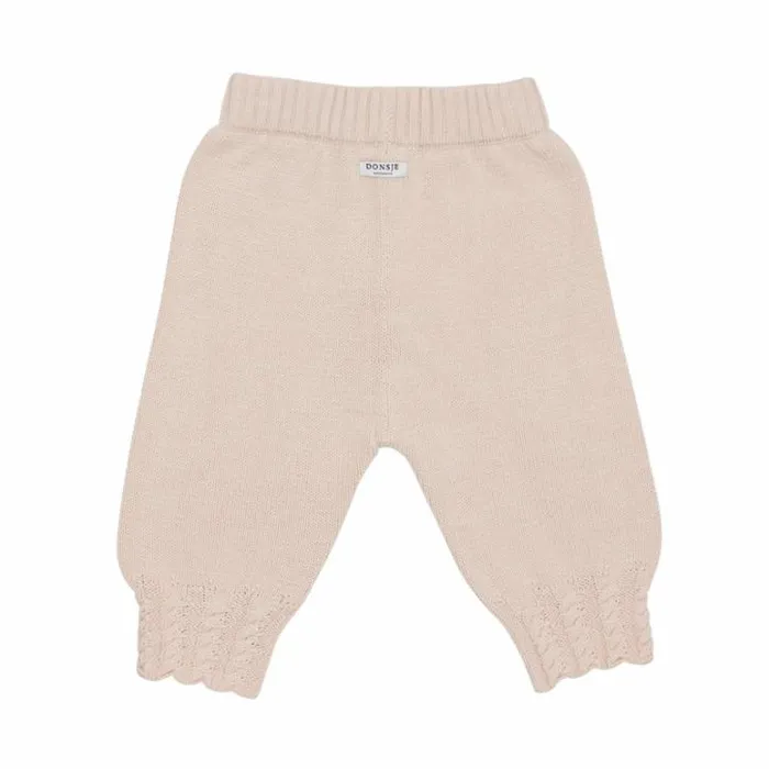 Donsje Amsterdam Trousers and Leggings Baby Icta Trousers Soft Sand