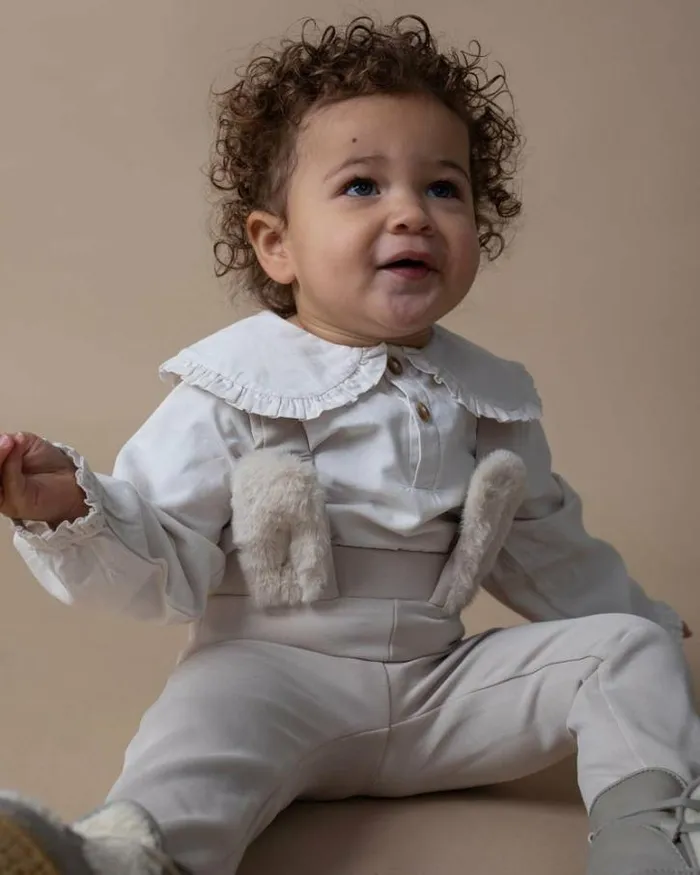 Donsje Amsterdam Trousers and Leggings Baby Sieffi Leggings Soft Sand
