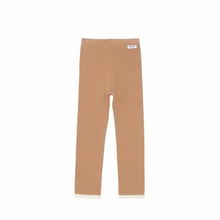 Donsje Amsterdam Trousers and Leggings Girls Affy Leggings Apricot