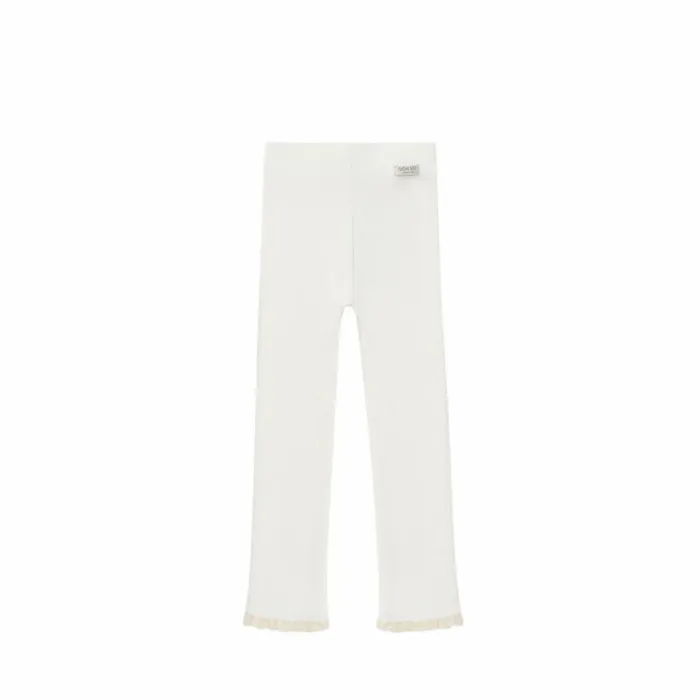 Donsje Amsterdam Trousers and Leggings Girls Affy Leggings Off White