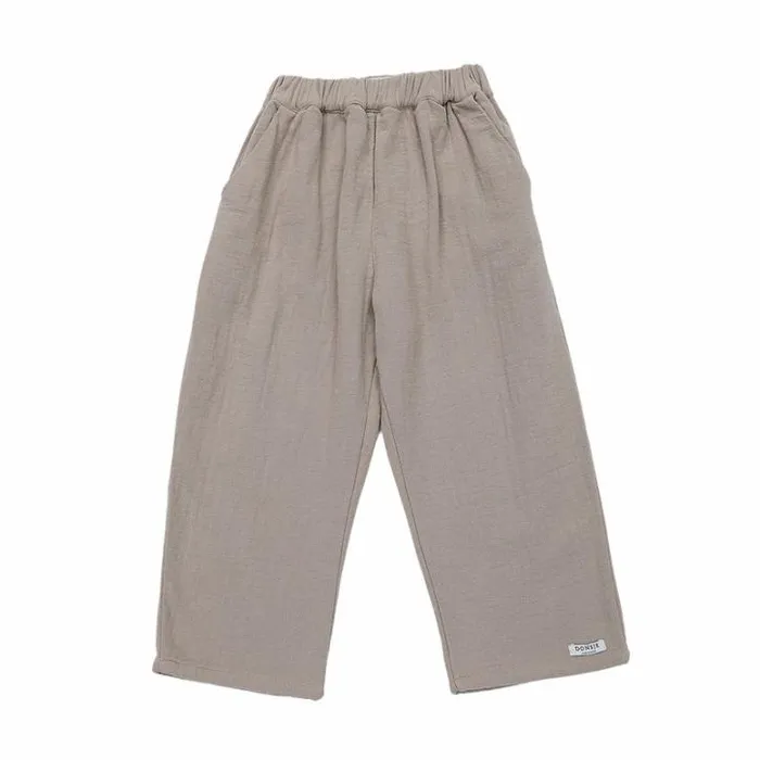 Donsje Amsterdam Trousers and Leggings Girls Ede Trousers Light Stone