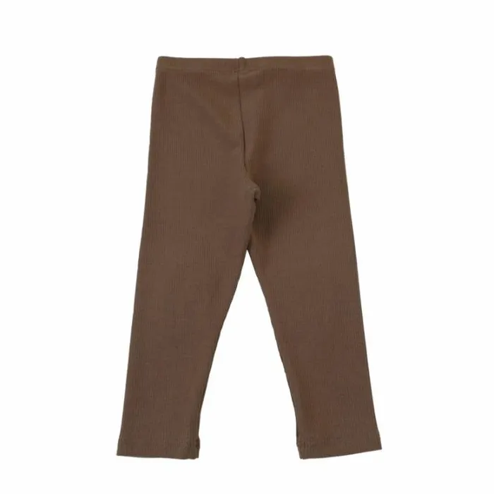 Donsje Amsterdam Trousers and Leggings Girls Keene Leggings Dark Latte