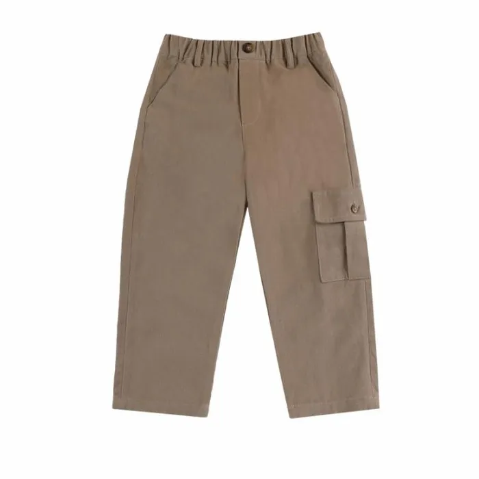 Donsje Amsterdam Trousers Boys Theoule Trousers Taupe