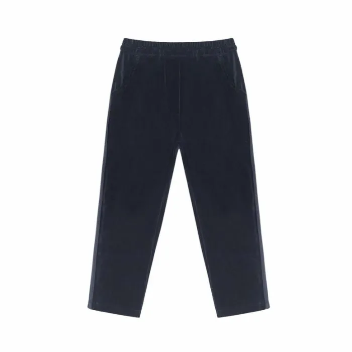Donsje Amsterdam Trousers Boys Zorzi Tuxedo Trousers Blue Marine