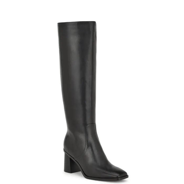 Dortha Dress Boots Black Women Nine West Boots and Booties