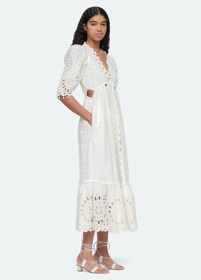 Dresses Women Sea New York Addie SS Dress Cream