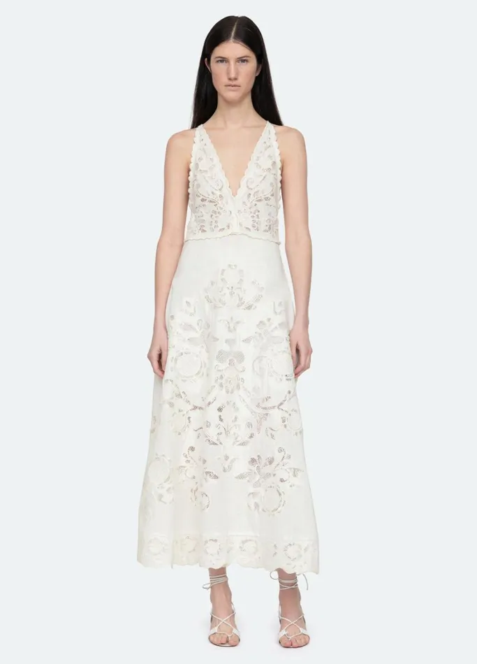 Dresses Women Sea New York Baylin Dress Cream