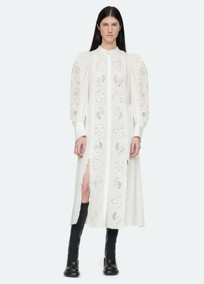 Dresses Women Sea New York Baylin LS Dress Cream