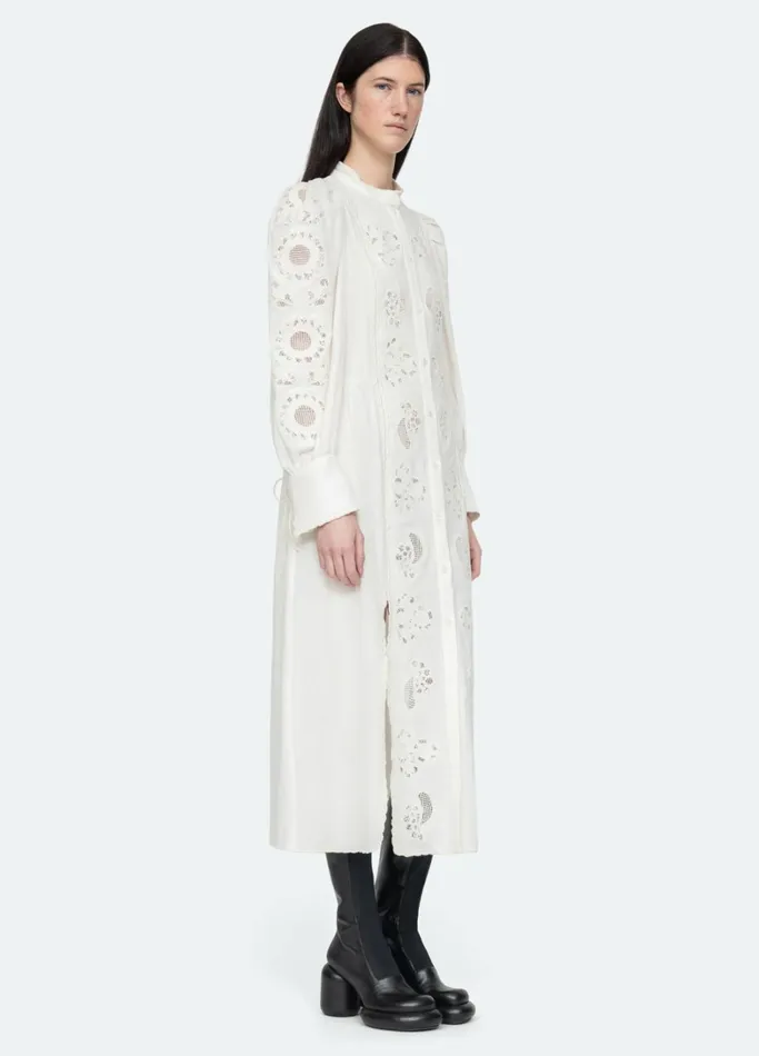 Dresses Women Sea New York Baylin LS Dress Cream