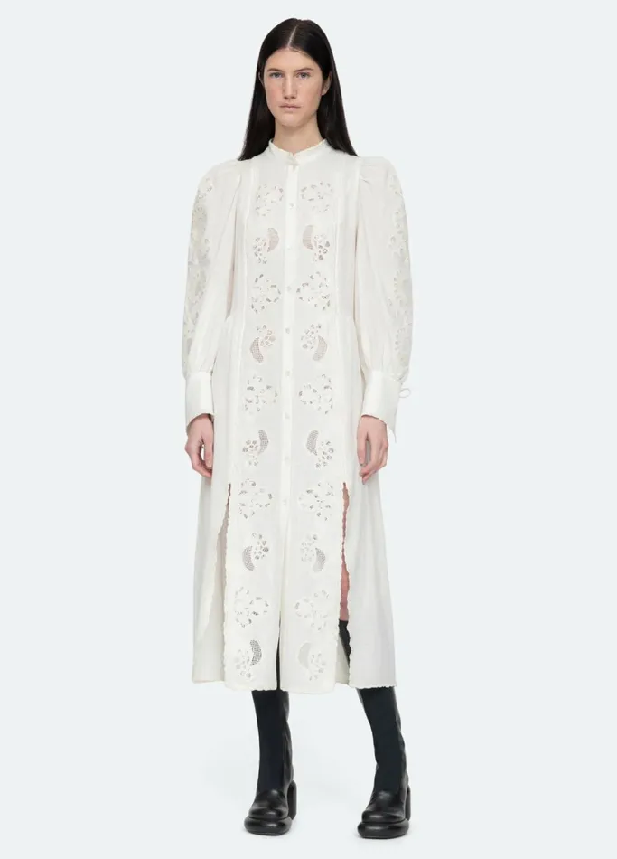 Dresses Women Sea New York Baylin LS Dress Cream