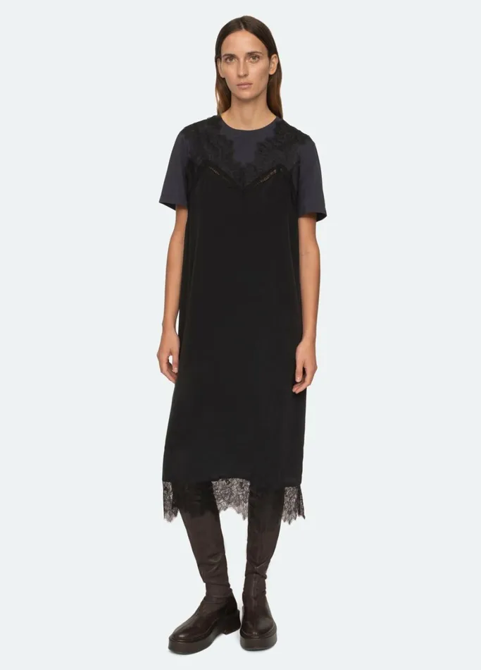 Dresses Women Sea New York Lorraine Combo Dress Black