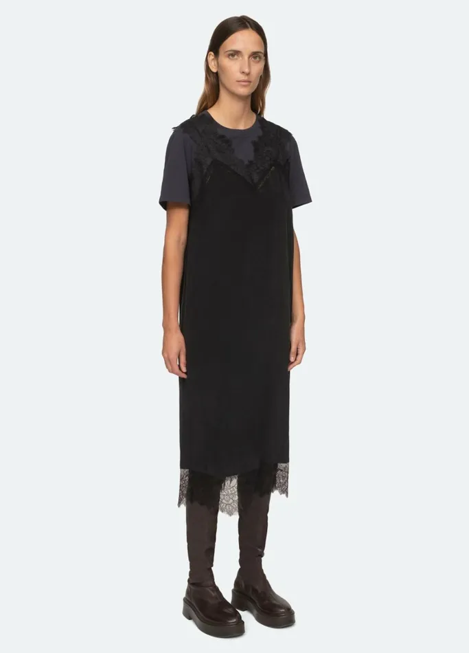 Dresses Women Sea New York Lorraine Combo Dress Black