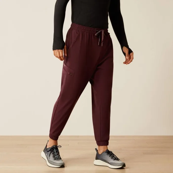 Drew Cargo Stretch Jogger Scrub Pant Winetasting Men Ariat Scrubs