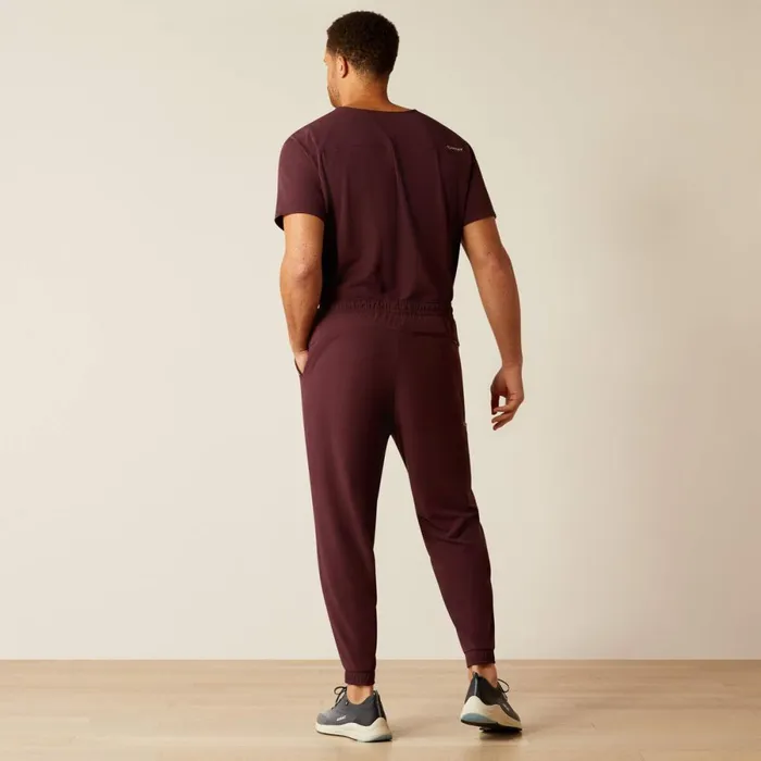 Drew Cargo Stretch Jogger Scrub Pant Winetasting Men Ariat Scrubs Drew Cargo Stretch Jogger Scrub Pant Winetasting Men Ariat Scrubs